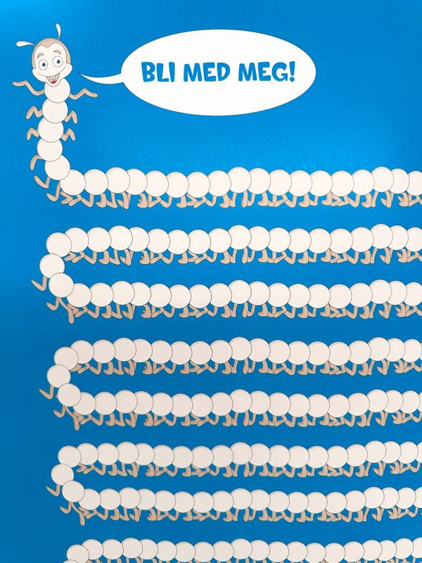 Plakat A2, Tusenbein