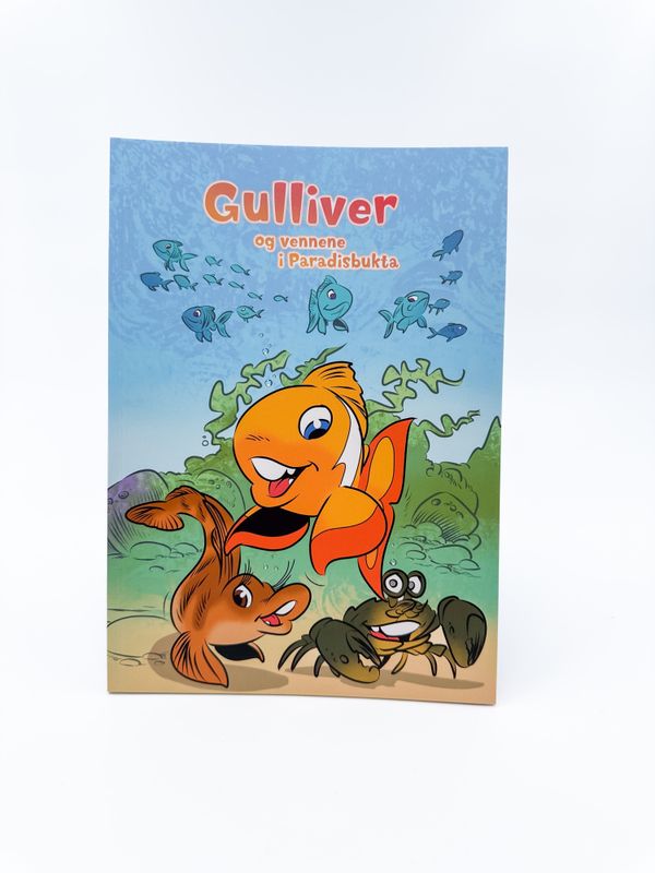 Bok Gulliver og vennene i Paradisbukta!