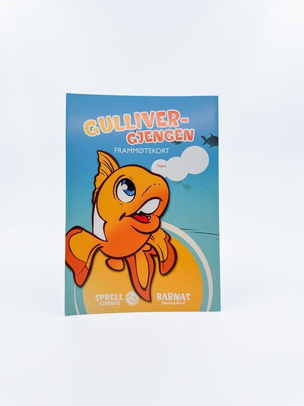 Fremmøtekort Gullivergjengen - 20 stk.