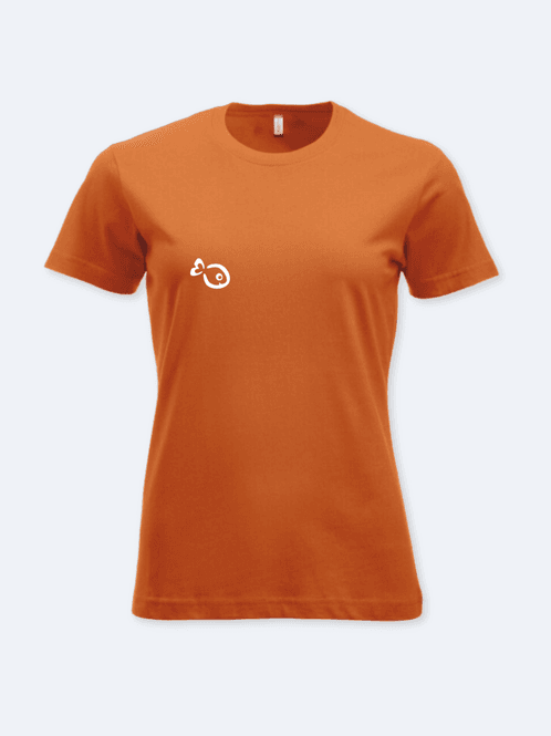 Hovedbilde T-skjorte Dame oransje